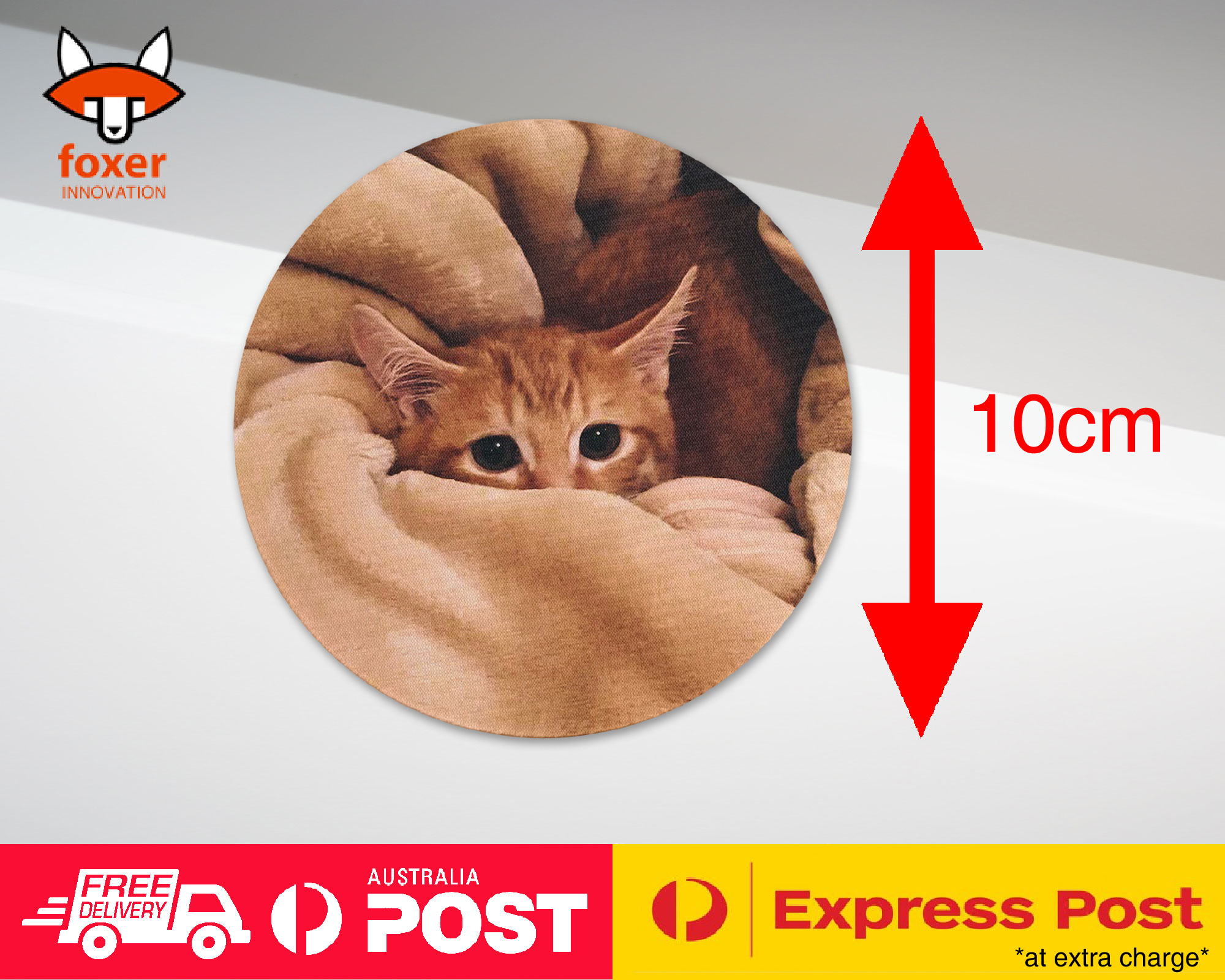COASTER COFFEE DRINKING MAT|ADORABLE CAT KITTEN FELINE #93