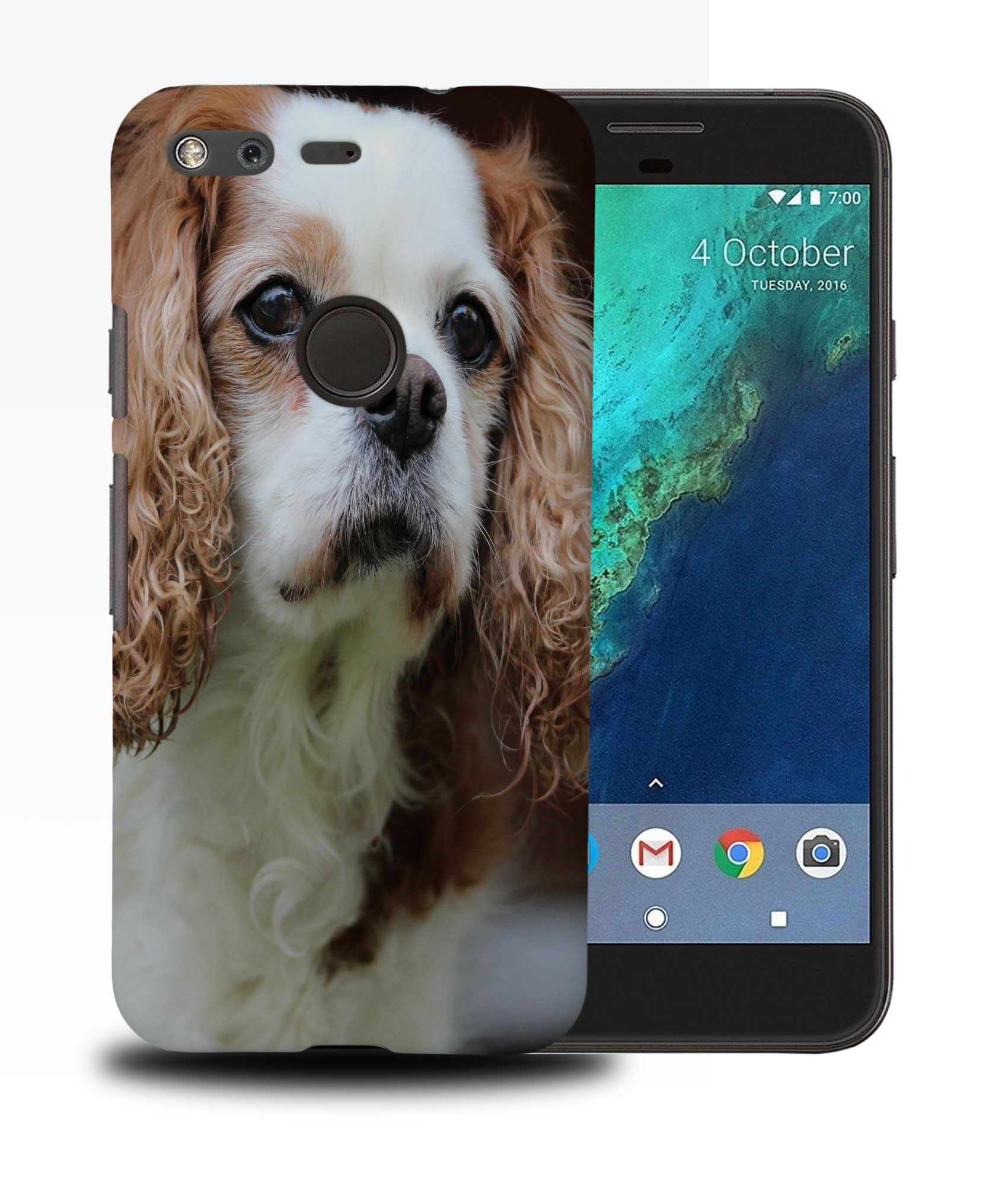 CASE COVER FOR GOOGLE PIXEL|CUTE CHARLES COCKER SPANIEL DOG 2 - Picture 11 of 11