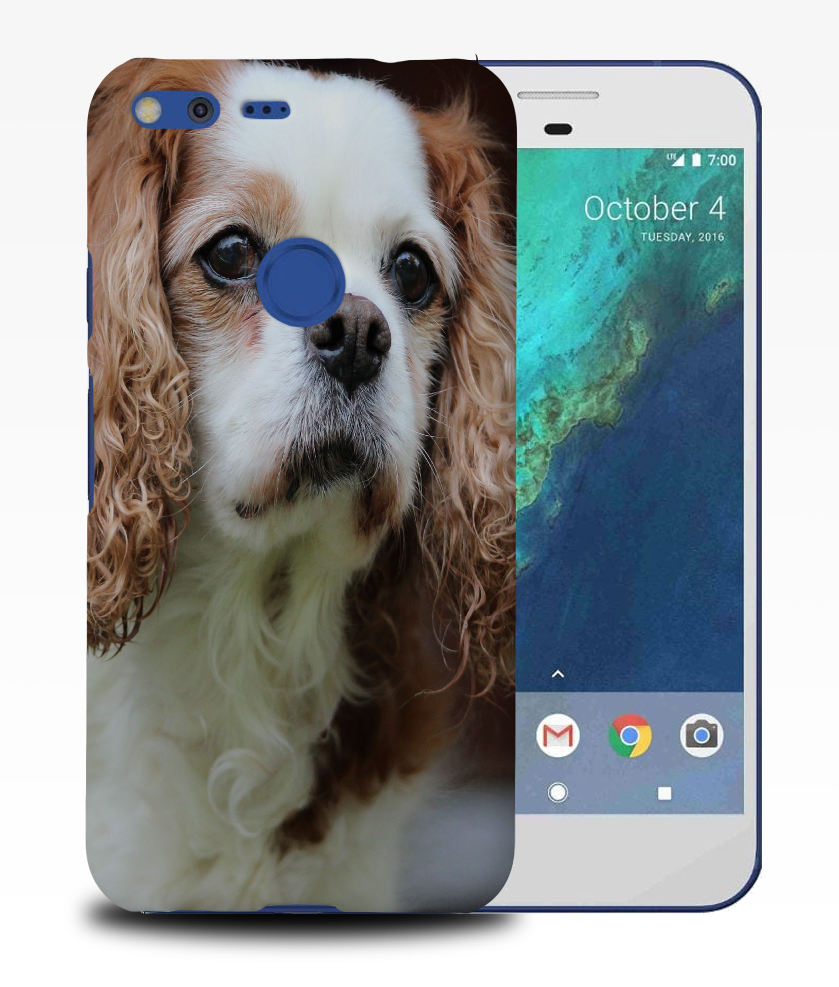 CASE COVER FOR GOOGLE PIXEL|CUTE CHARLES COCKER SPANIEL DOG 2 - Picture 10 of 11