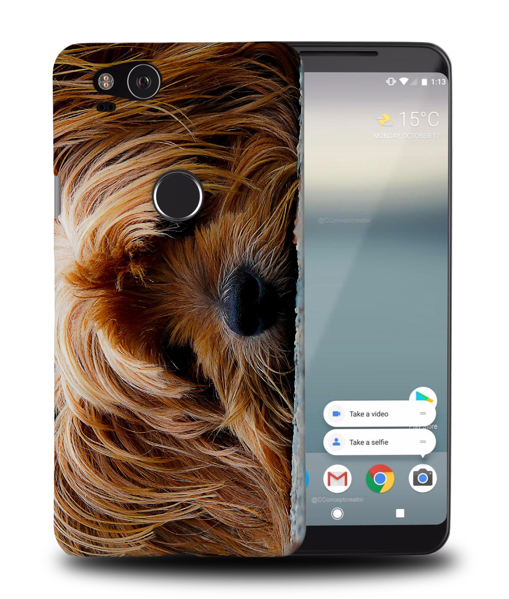 CASE COVER FOR GOOGLE PIXEL|YORKSHIRE SILKY TERRIER DOG - 第 9/11 張圖片