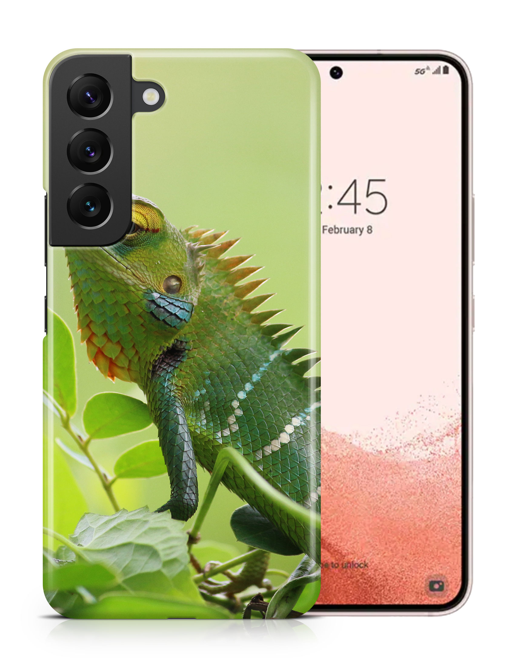 CASE COVER FOR SAMSUNG GALAXY|LIZARD REPTILE CHAMELEON #17 - Picture 9 of 25