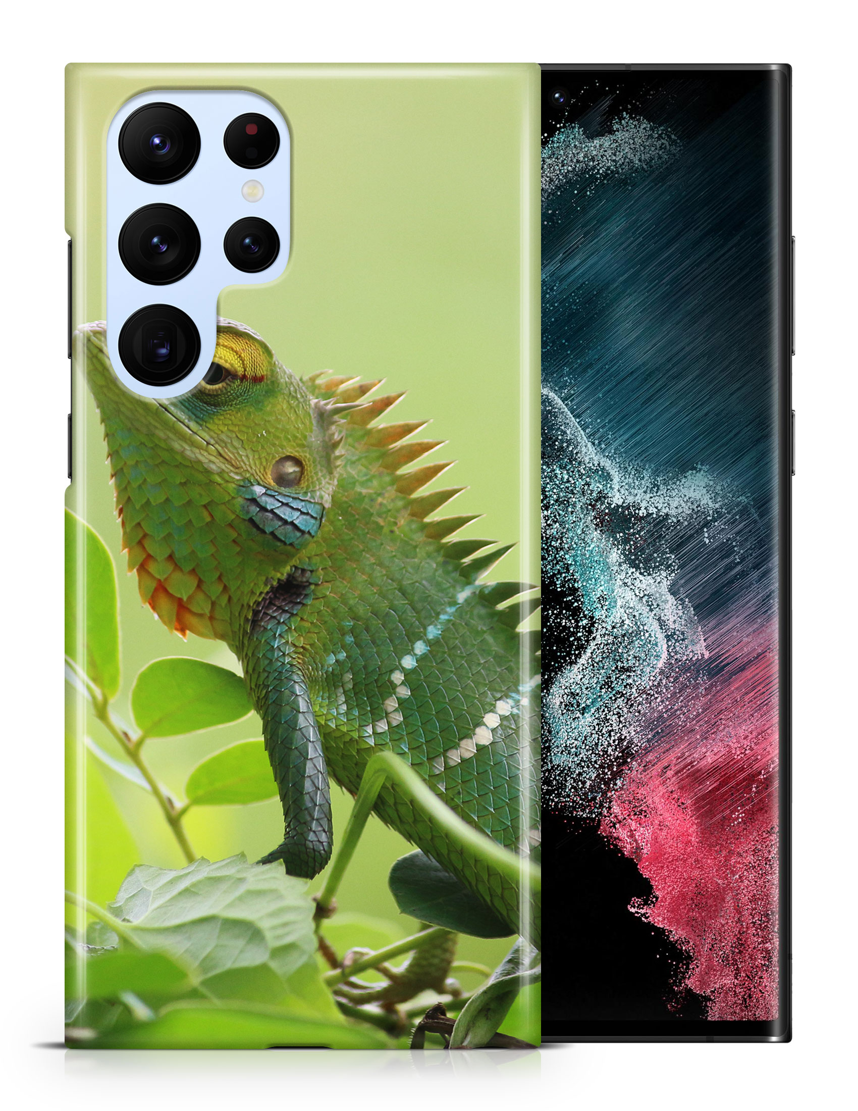 CASE COVER FOR SAMSUNG GALAXY|LIZARD REPTILE CHAMELEON #17 - Picture 8 of 25
