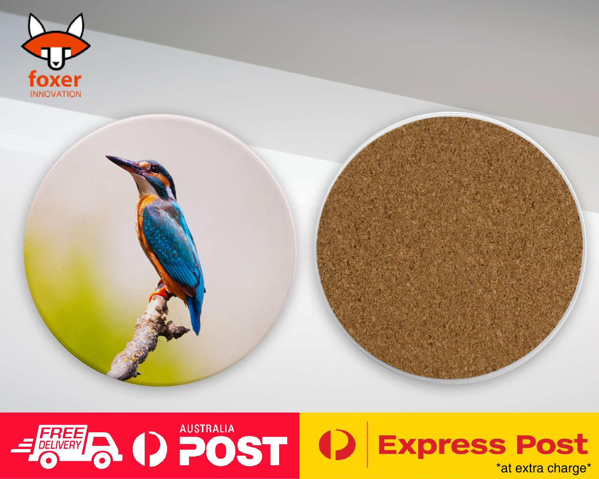 COASTER COFFEE DRINKING MAT|CUTE ADORABLE SMALL BIRD #20