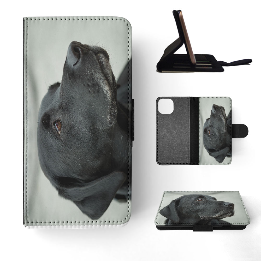 FLIP CASE FOR APPLE IPHONE|CUTE ADORABLE LABRADOR DOG #21 - Picture 41 of 193