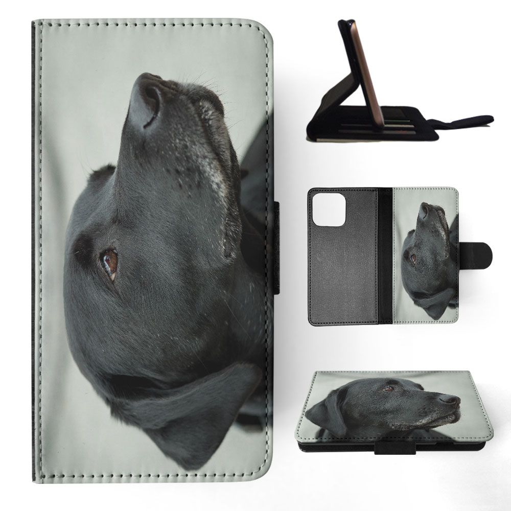 FLIP CASE FOR APPLE IPHONE|CUTE ADORABLE LABRADOR DOG #21 - Picture 26 of 193