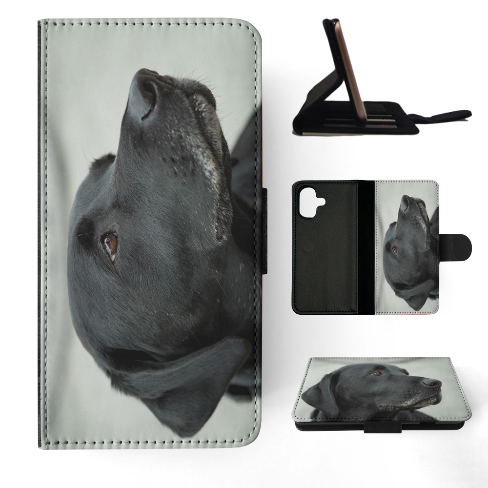 FLIP CASE FOR APPLE IPHONE|CUTE ADORABLE LABRADOR DOG #21 - Picture 21 of 193
