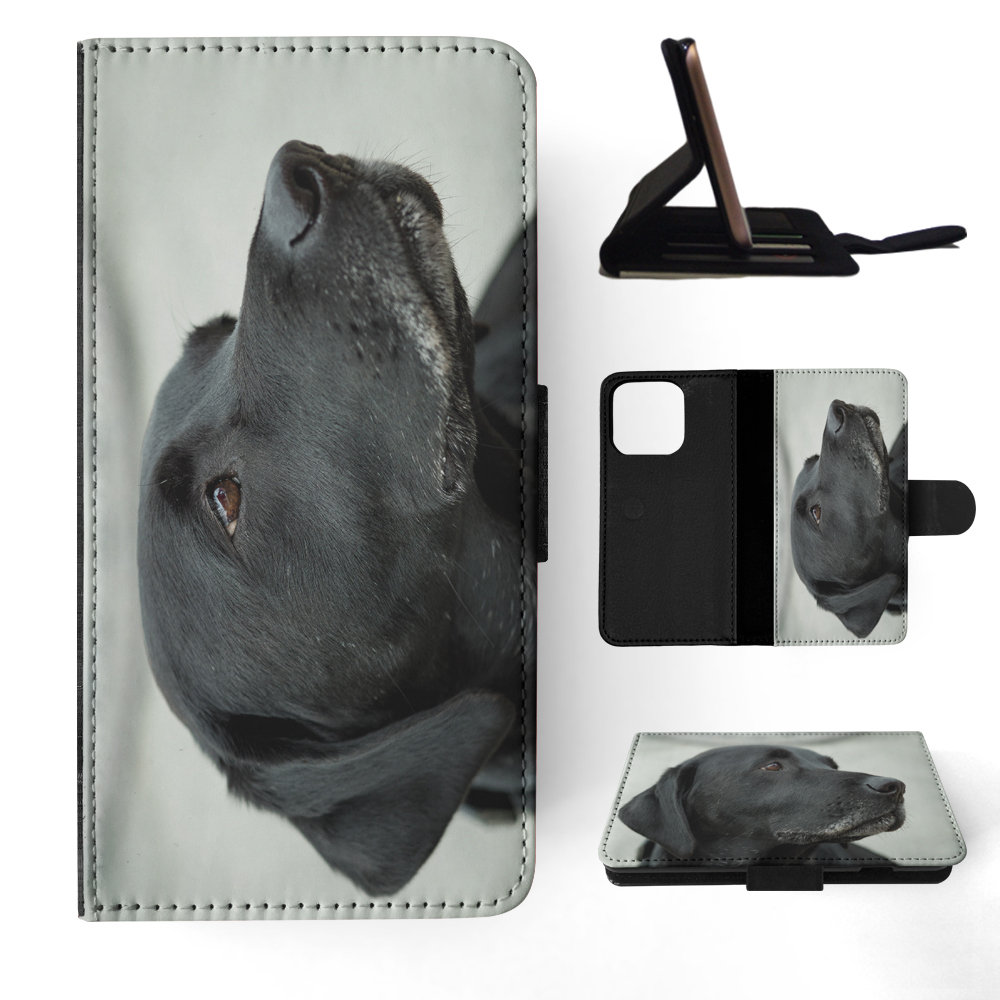 FLIP CASE FOR APPLE IPHONE|CUTE ADORABLE LABRADOR DOG #21 - Picture 11 of 193