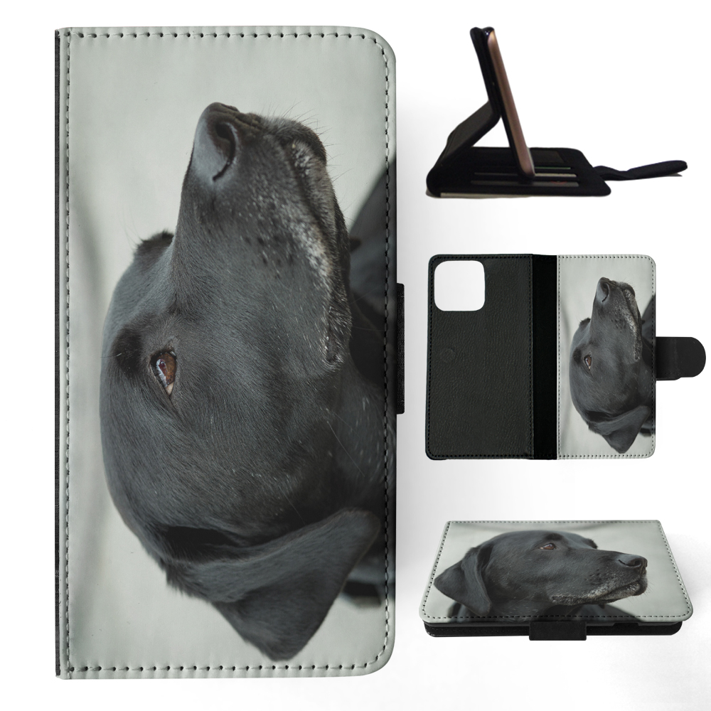 FLIP CASE FOR APPLE IPHONE|CUTE ADORABLE LABRADOR DOG #21 - Picture 6 of 193