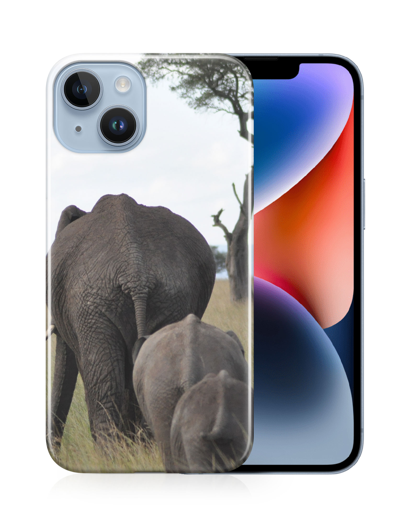 CASE COVER FOR APPLE IPHONE|CUTE ADORABLE ELEPHANT ANIMAL #15 - Picture 13 of 44