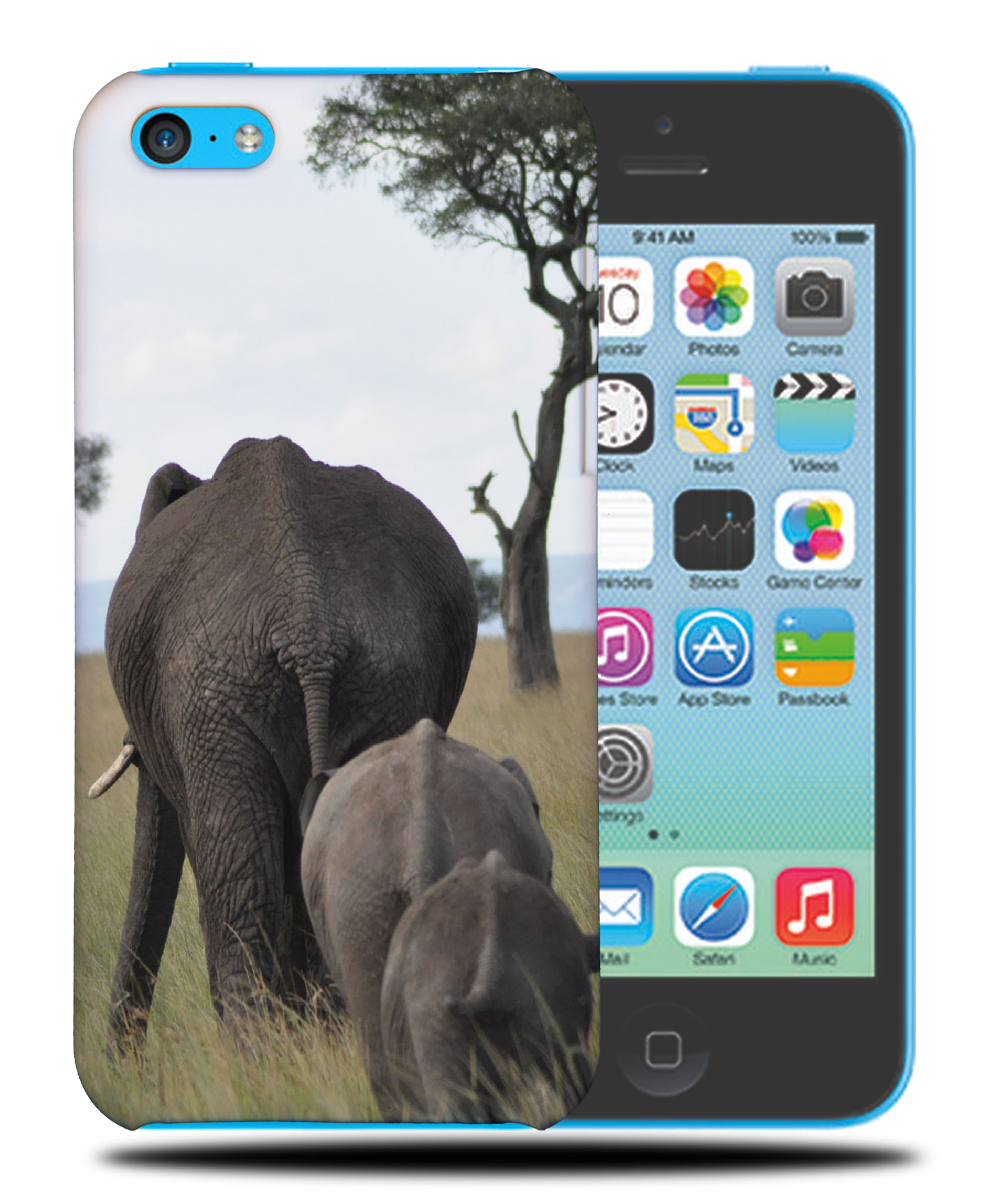 CASE COVER FOR APPLE IPHONE|CUTE ADORABLE ELEPHANT ANIMAL #15 - Picture 37 of 44
