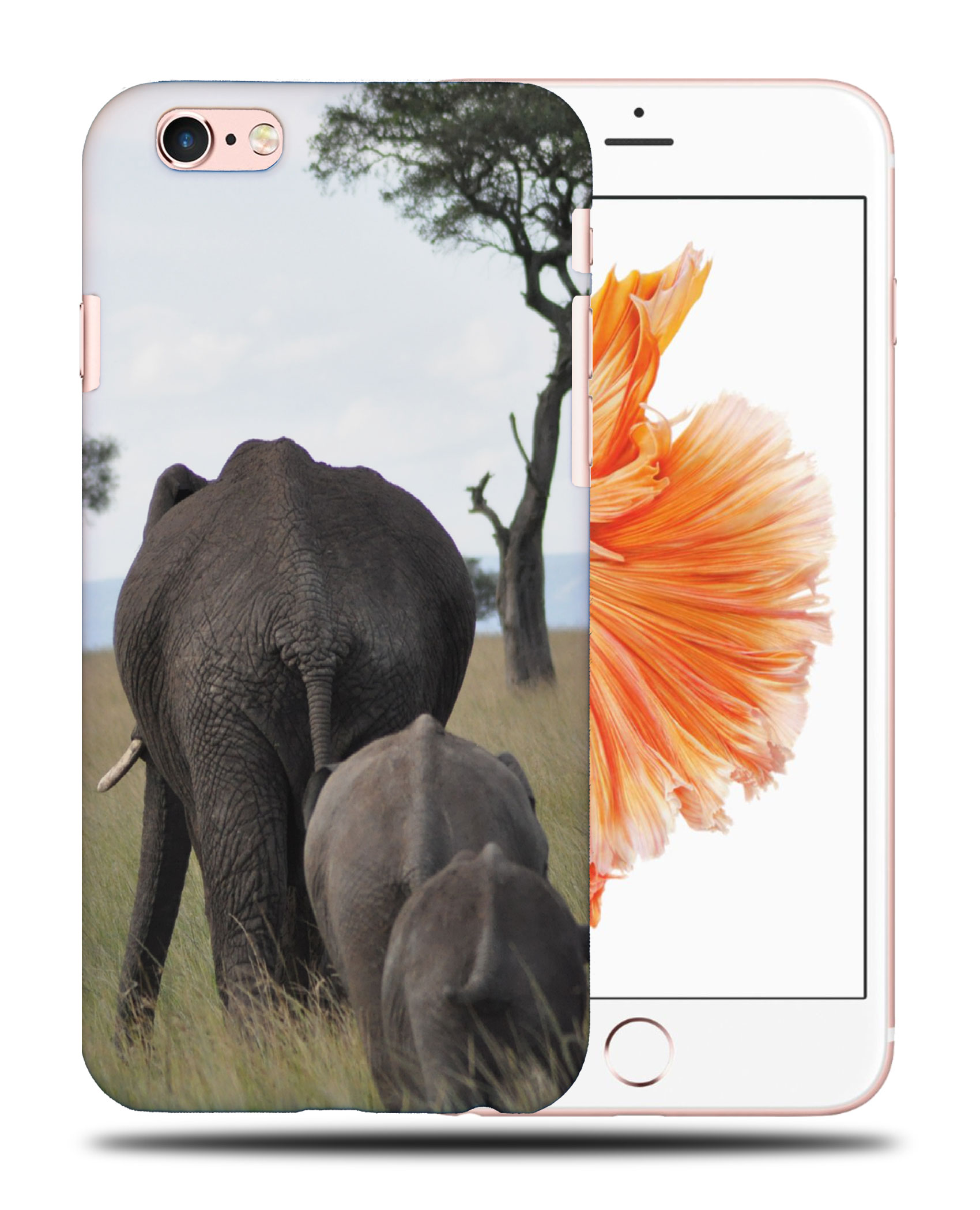 CASE COVER FOR APPLE IPHONE|CUTE ADORABLE ELEPHANT ANIMAL #15 - Picture 35 of 44