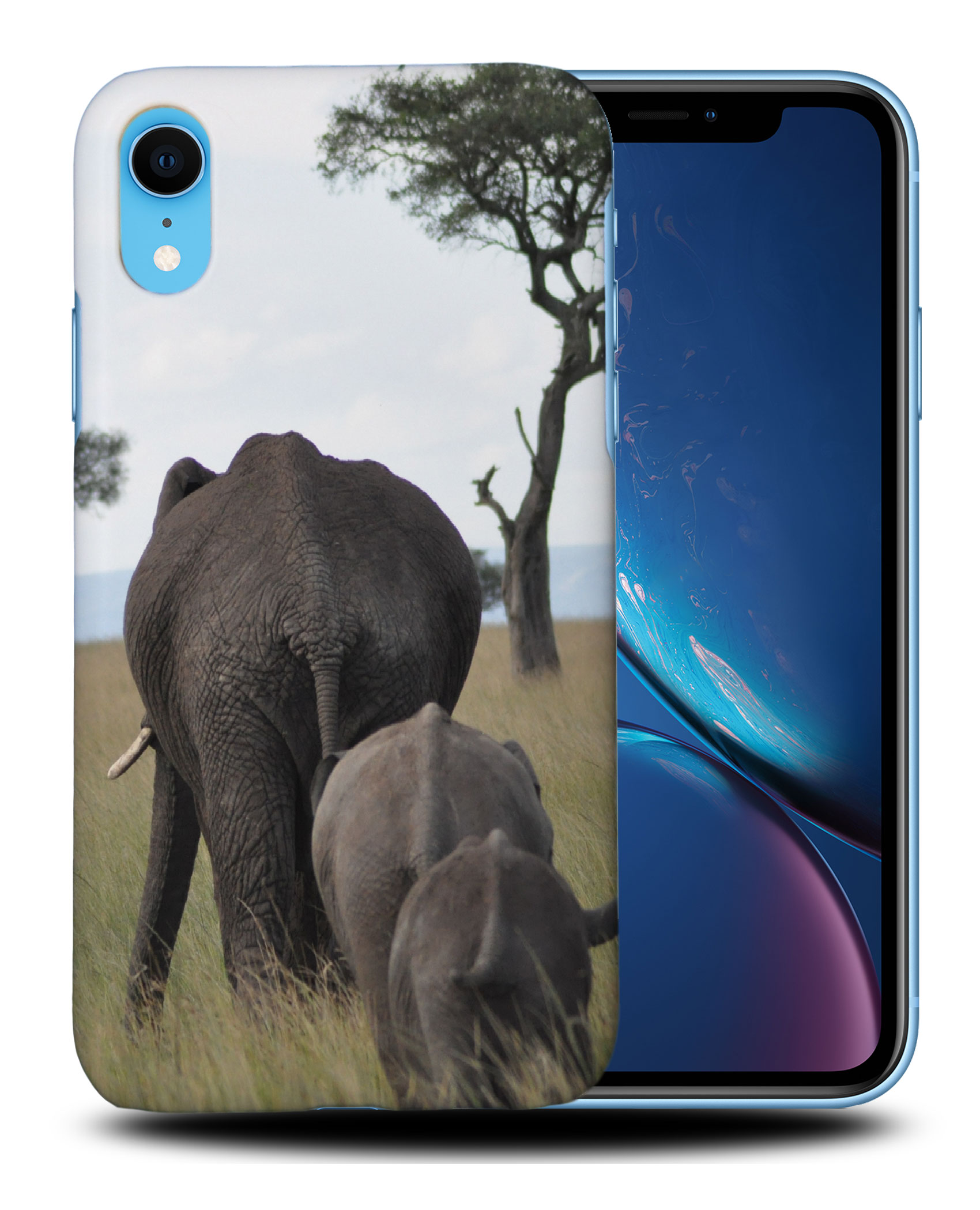 CASE COVER FOR APPLE IPHONE|CUTE ADORABLE ELEPHANT ANIMAL #15 - Picture 27 of 44