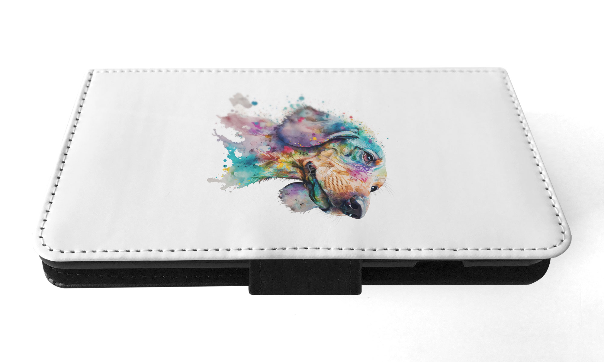 FLIP CASE FOR APPLE IPHONE|DACHSHUND DOG PUPPY CANINE WATERCOLOR ART #1 - Picture 13 of 64
