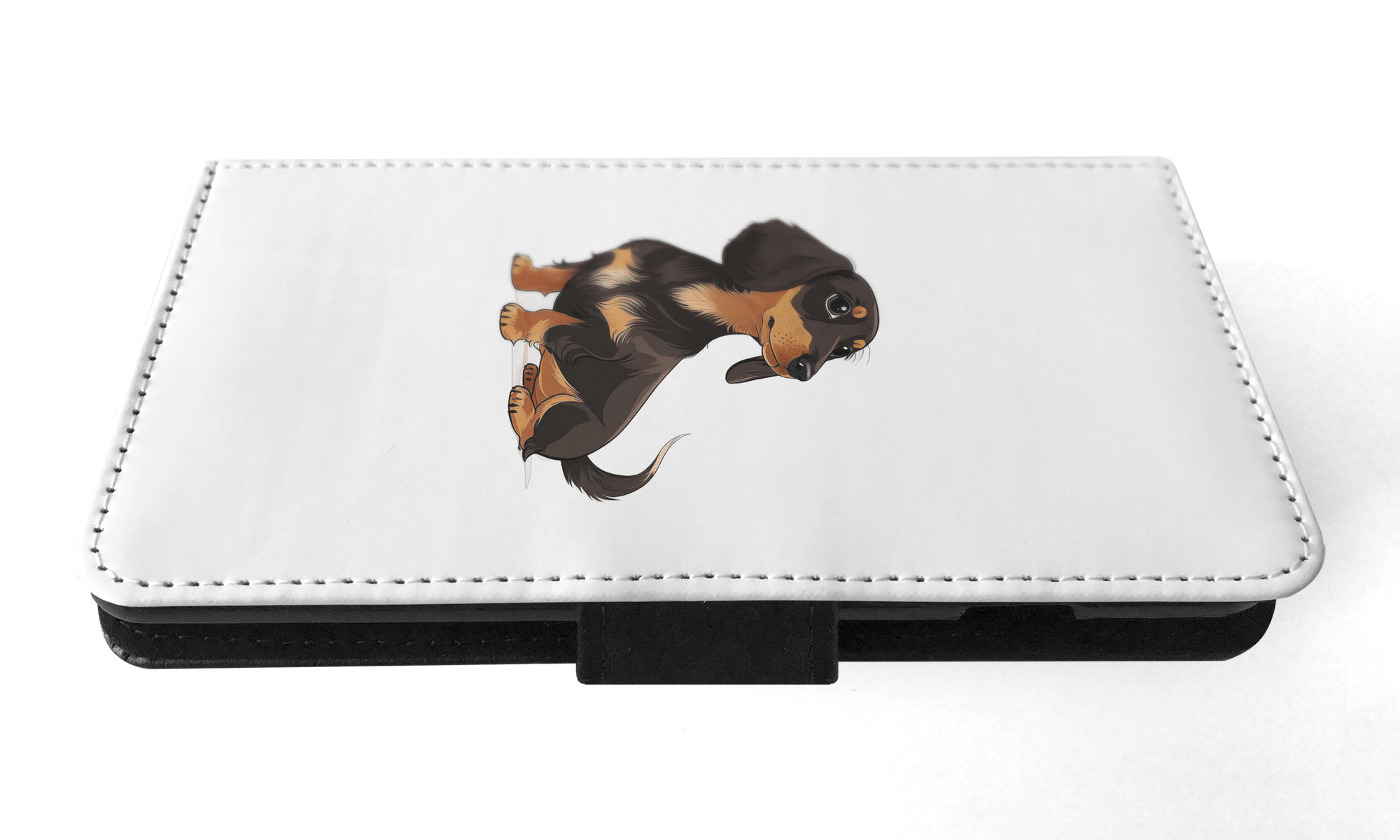 FLIP CASE FOR APPLE IPHONE|DACHSHUND DOG PUPPY CANINE WATERCOLOR ART #1 - Picture 34 of 64
