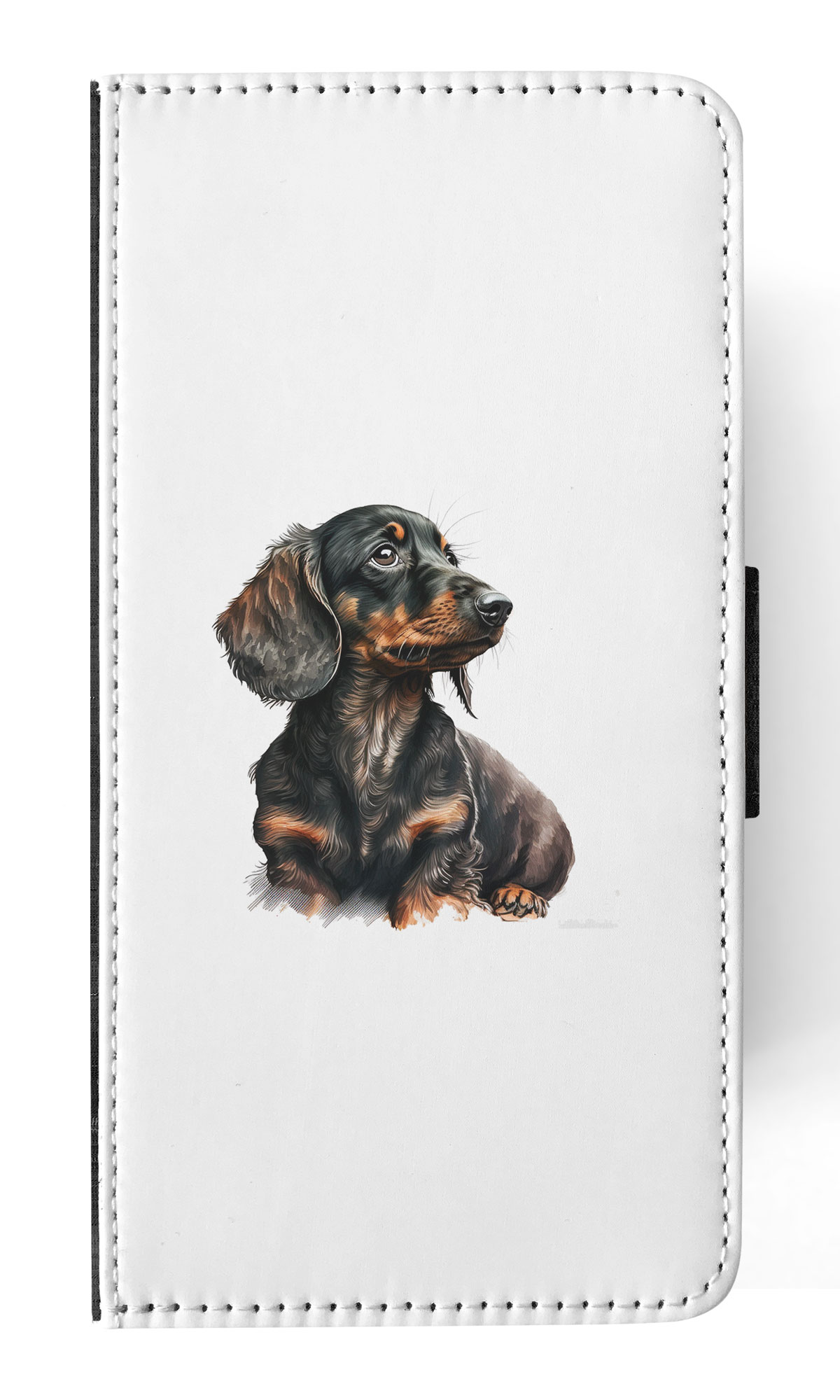 FLIP CASE FOR APPLE IPHONE|DACHSHUND DOG PUPPY CANINE WATERCOLOR ART #1 - Picture 40 of 64