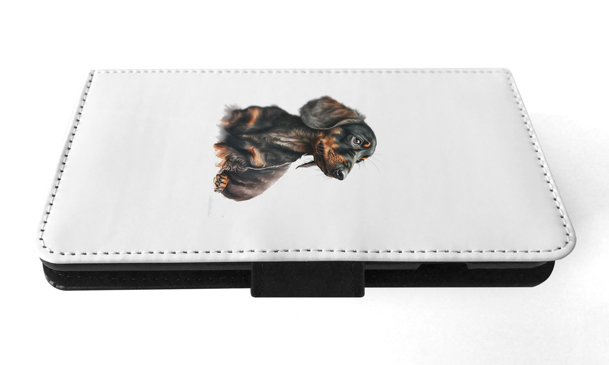 FLIP CASE FOR APPLE IPHONE|DACHSHUND DOG PUPPY CANINE WATERCOLOR ART #1 - Picture 41 of 64