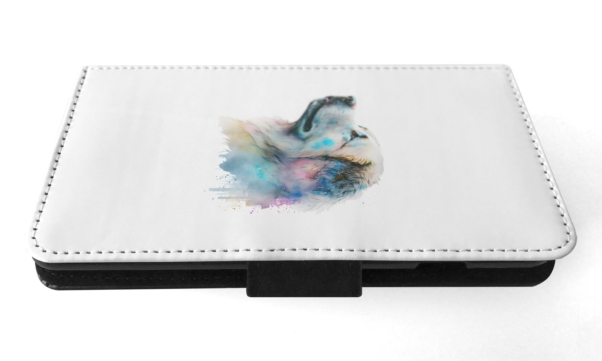 FUNDA ABATIBLE PARA SAMSUNG GALAXY|PIRENAICO PERRO DE MONTAÑA CACHORRO ACUARELA ART #1 - Imagen 13 de 64
