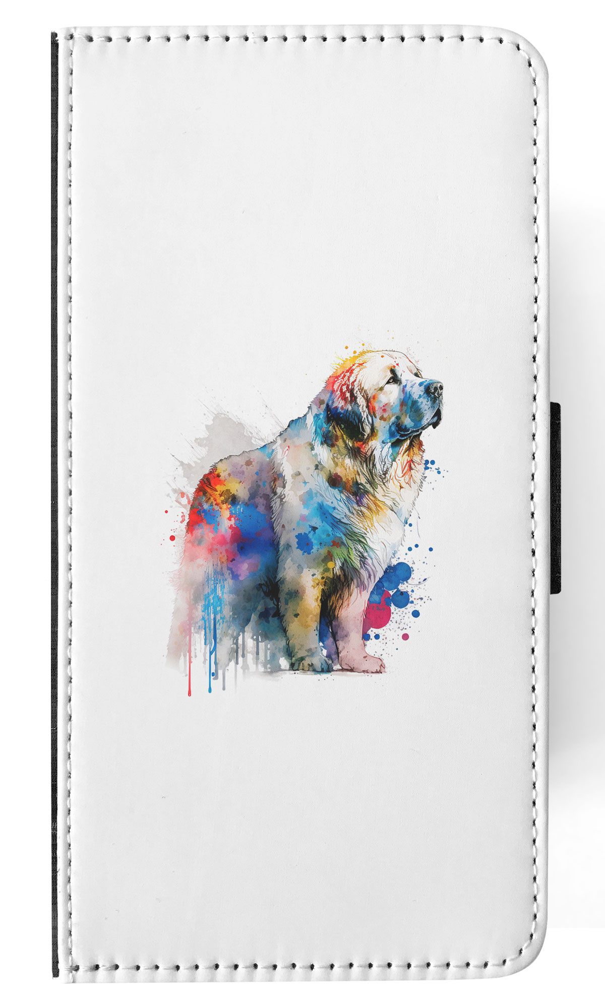 FUNDA ABATIBLE PARA SAMSUNG GALAXY|PIRENAICO PERRO DE MONTAÑA CACHORRO ACUARELA ART #1 - Imagen 26 de 64