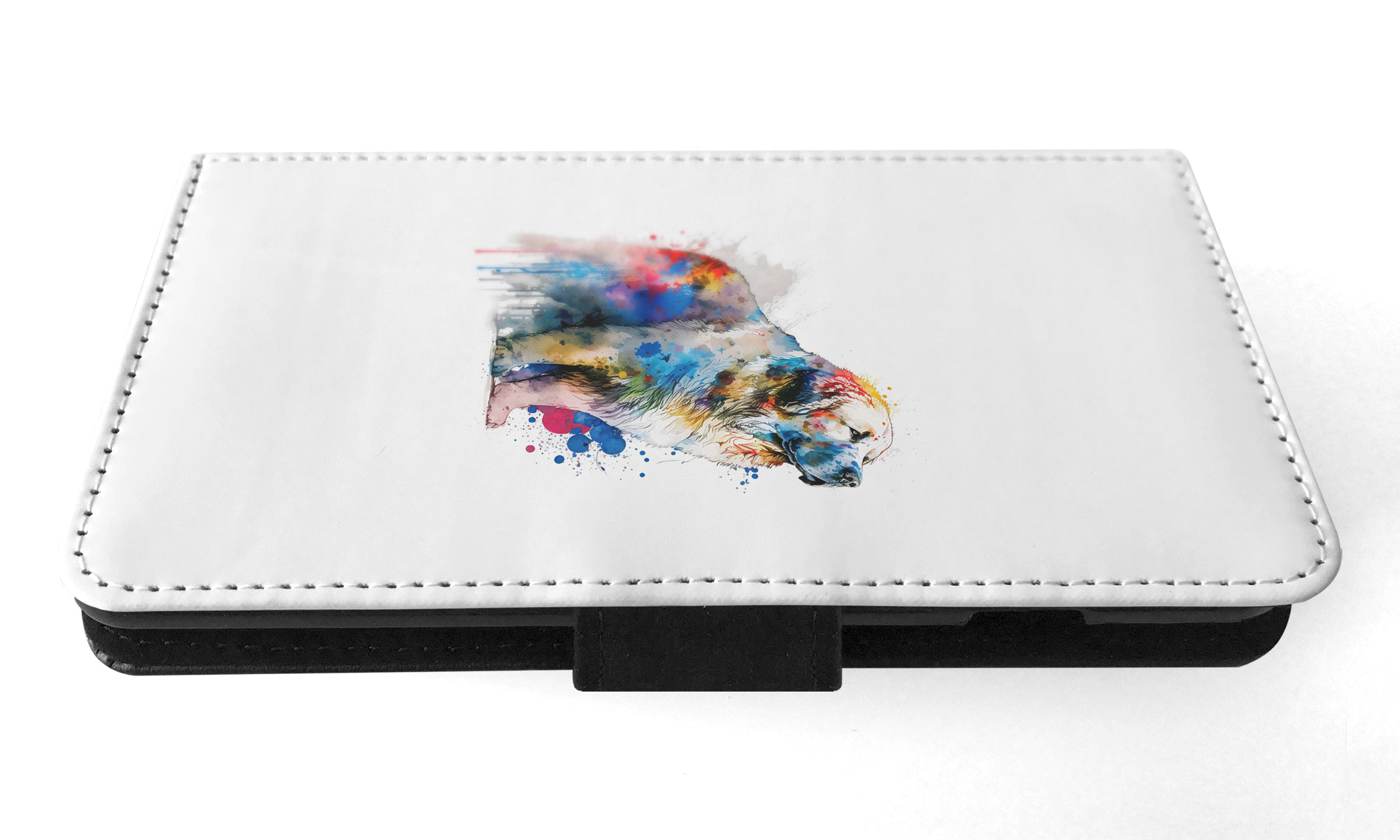 FUNDA ABATIBLE PARA SAMSUNG GALAXY|PIRENAICO PERRO DE MONTAÑA CACHORRO ACUARELA ART #1 - Imagen 27 de 64