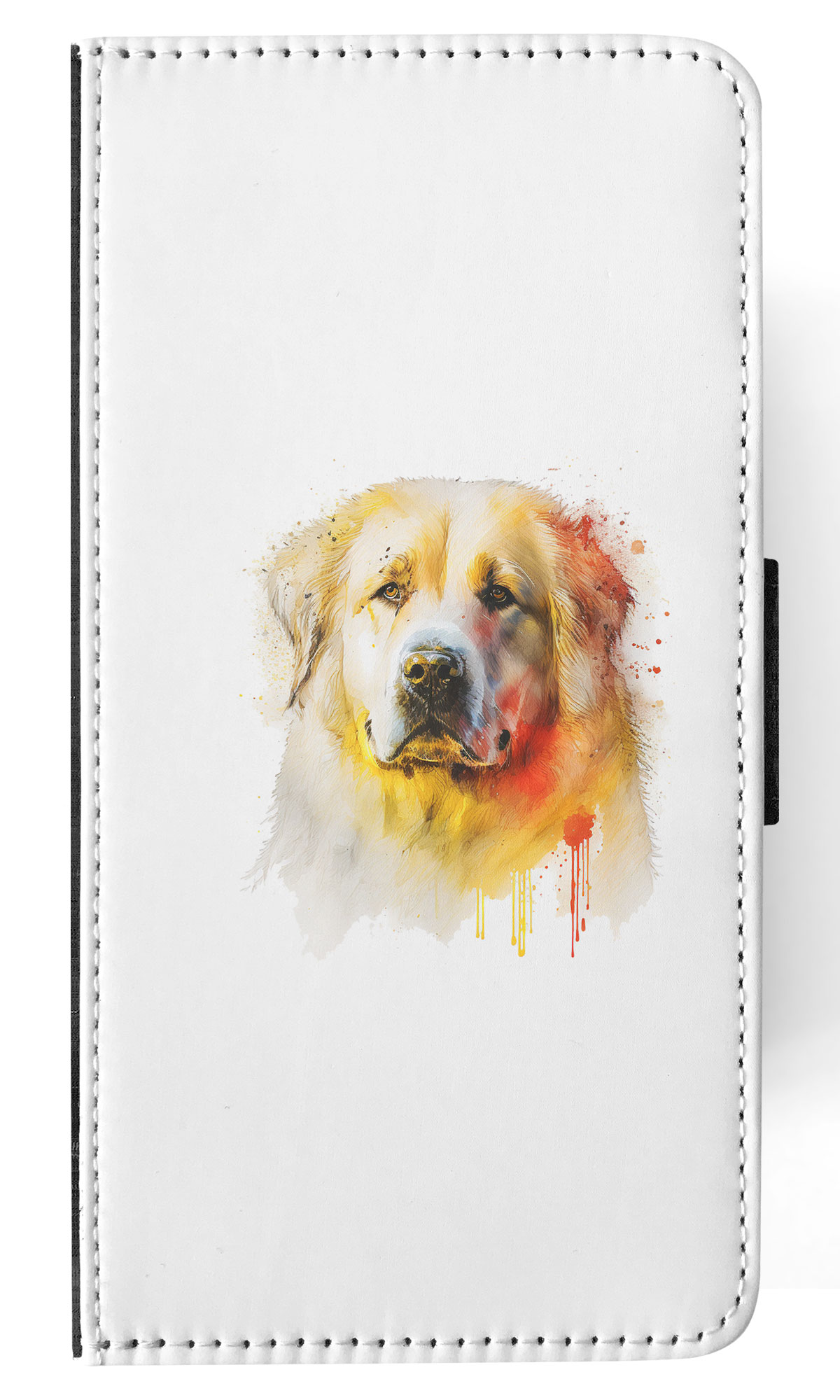 FUNDA ABATIBLE PARA SAMSUNG GALAXY|PIRENAICO PERRO DE MONTAÑA CACHORRO ACUARELA ART #1 - Imagen 40 de 64