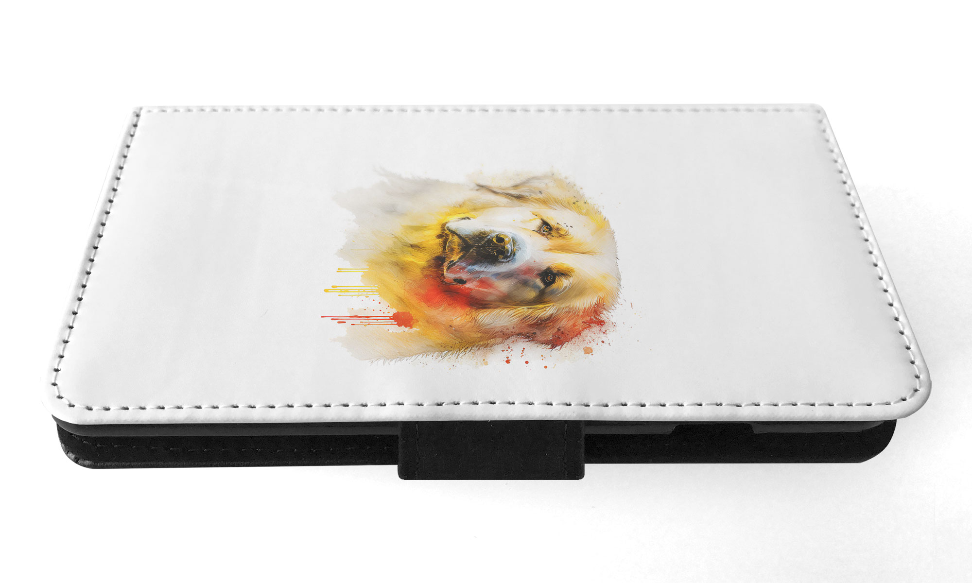 FUNDA ABATIBLE PARA SAMSUNG GALAXY|PIRENAICO PERRO DE MONTAÑA CACHORRO ACUARELA ART #1 - Imagen 41 de 64