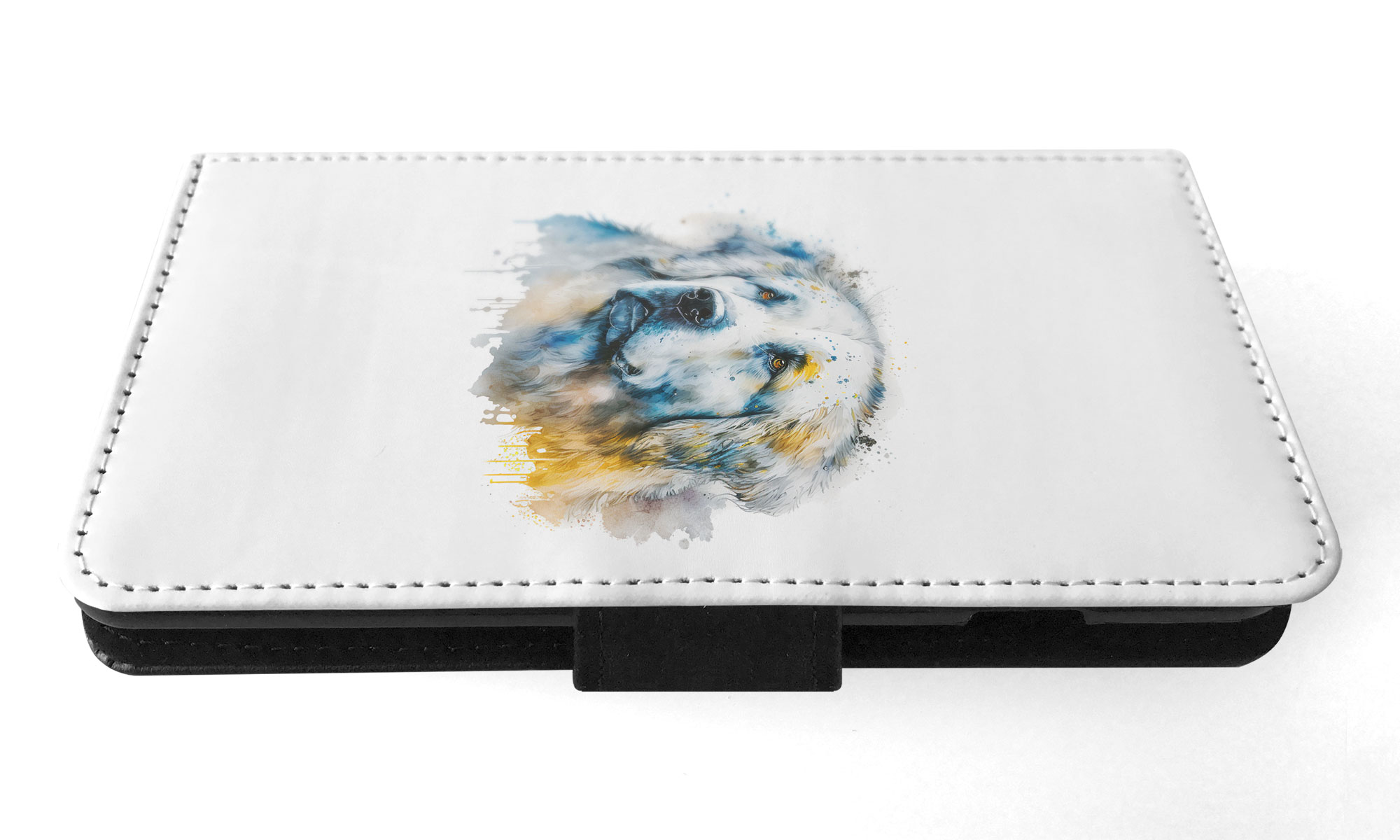FUNDA ABATIBLE PARA SAMSUNG GALAXY|PIRENAICO PERRO DE MONTAÑA CACHORRO ACUARELA ART #1 - Imagen 55 de 64