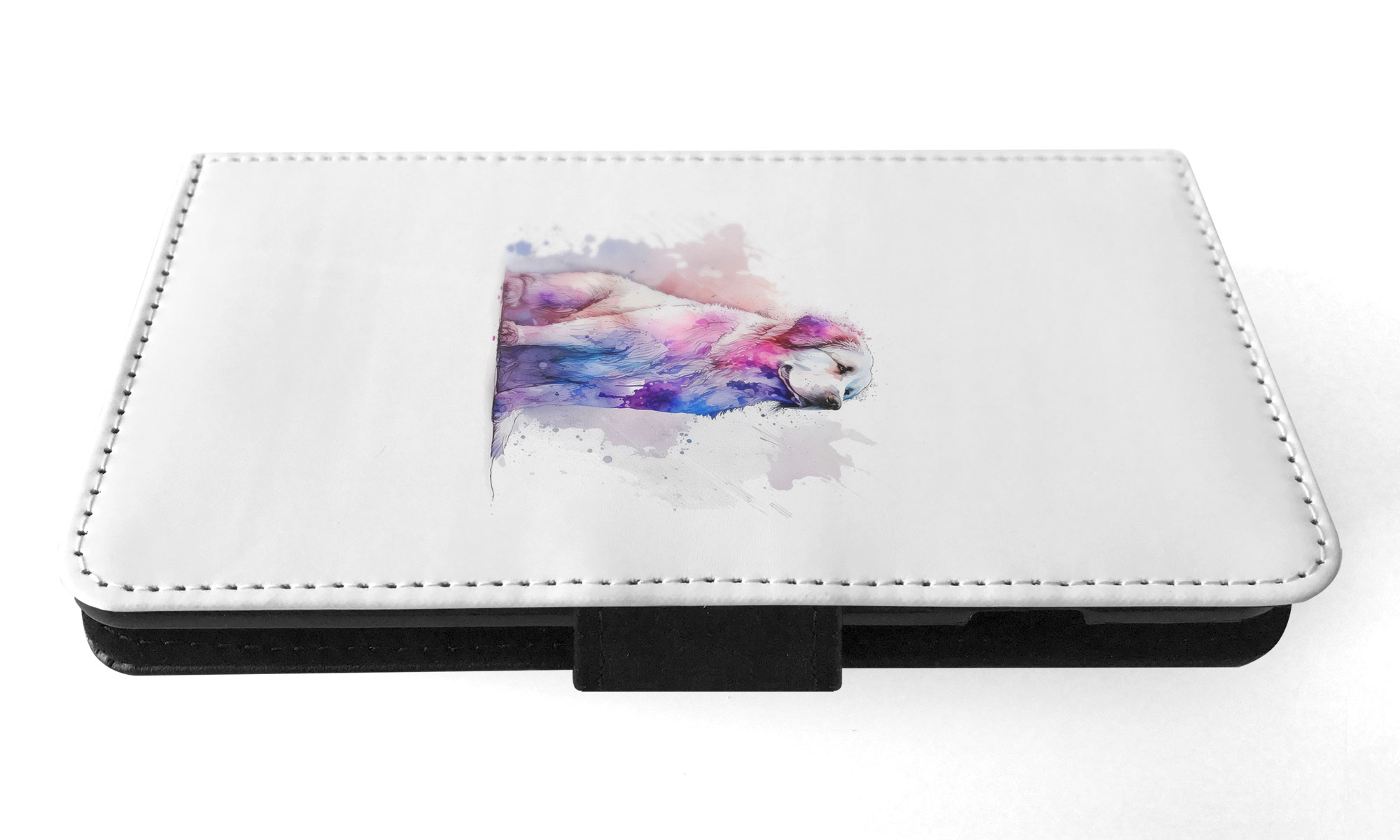 FUNDA ABATIBLE PARA SAMSUNG GALAXY|PIRENAICO PERRO DE MONTAÑA CACHORRO ACUARELA ART #1 - Imagen 62 de 64