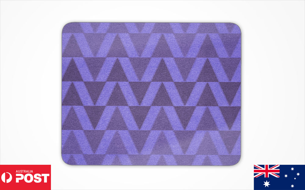 MOUSE PAD DESK MAT ANTI-SLIP|COLORFUL GEOMETRIC TRIANGLE TRIANGLUAR PATTERN #2 - Picture 26 of 28