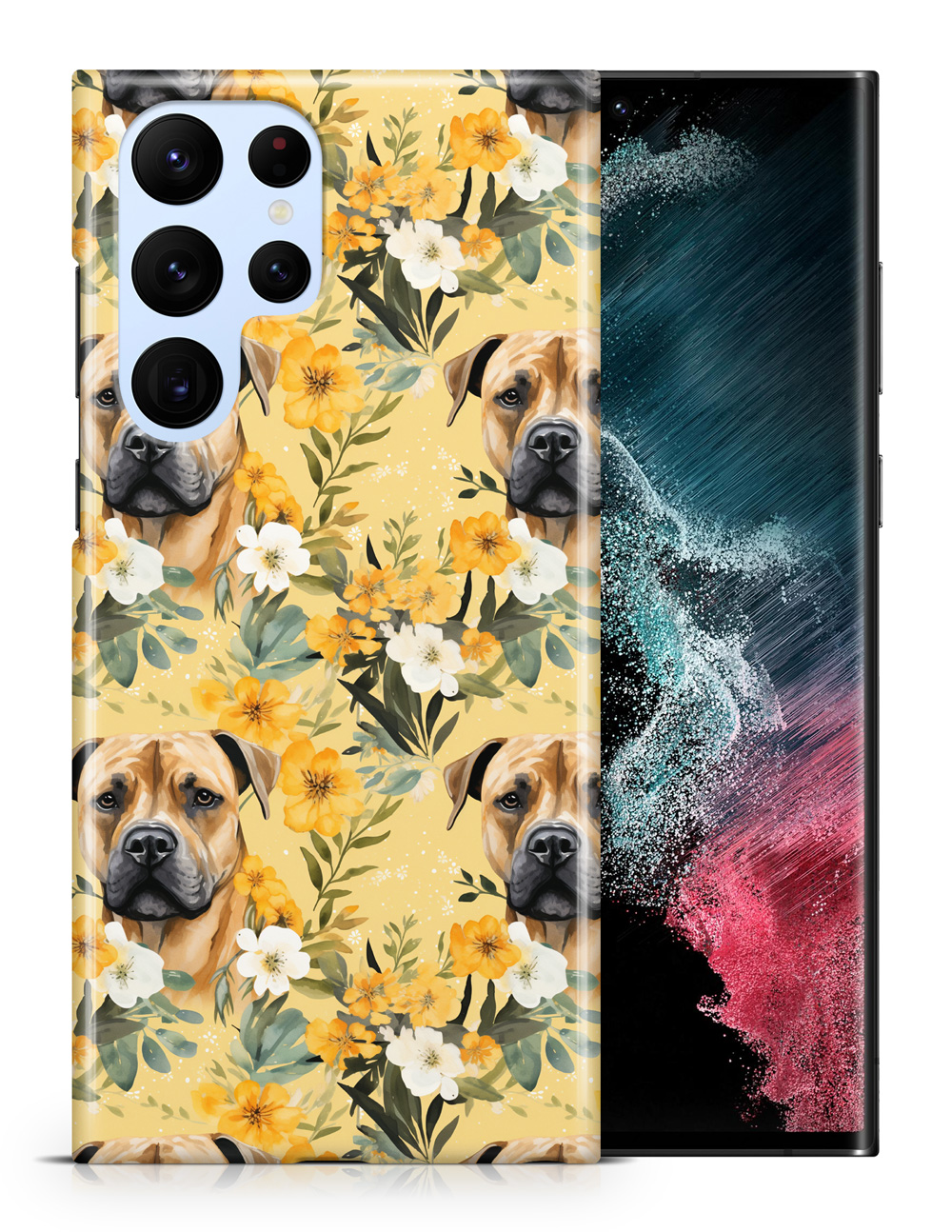 FUNDA FUNDA PARA SAMSUNG GALAXY|AMERICAN STAFFORDSHIRE TERRIER PATRÓN PERRO #A2 - Imagen 15 de 20