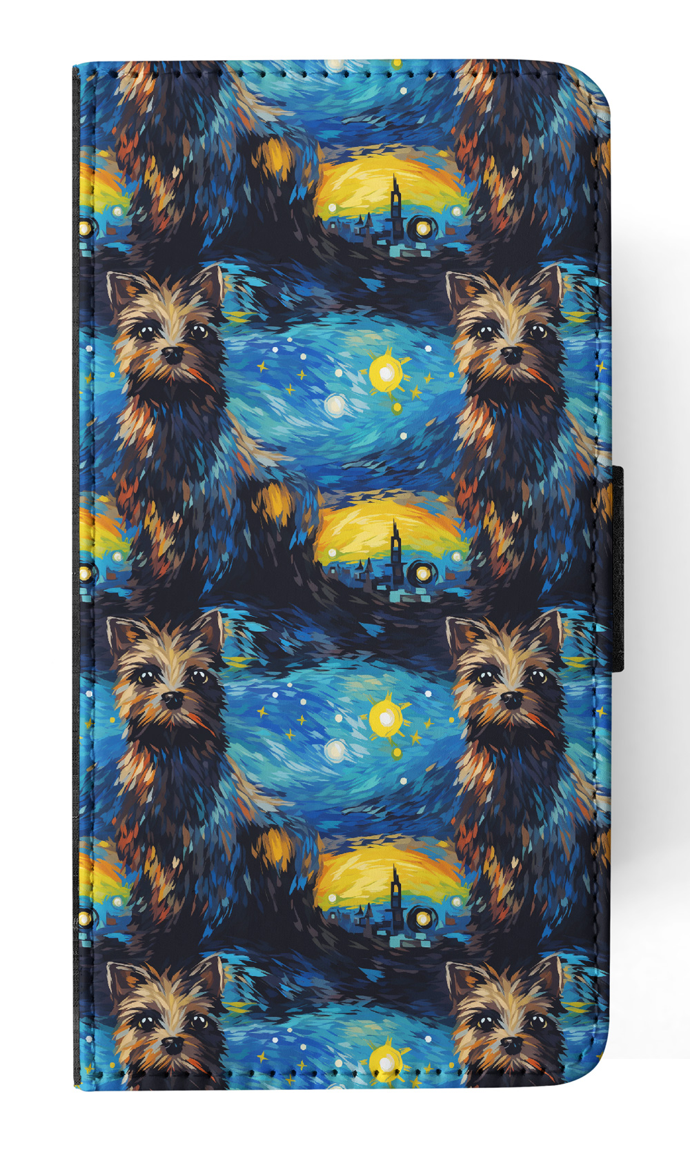 FLIP CASE FOR APPLE IPHONE|CUTE CAIRN TERRIER PUPPY DOG CANINE PATTERN #A1 - Picture 11 of 41