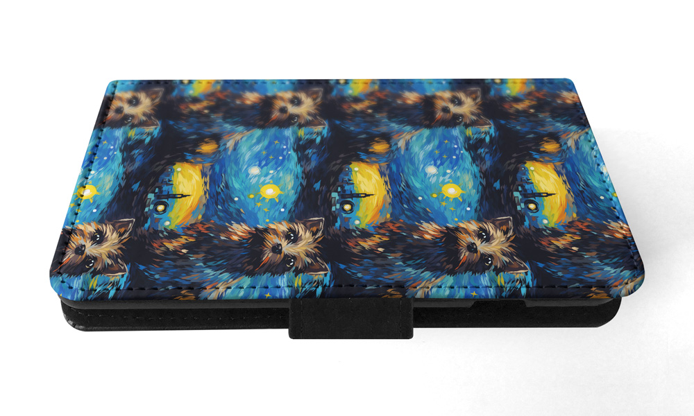 FLIP CASE FOR APPLE IPHONE|CUTE CAIRN TERRIER PUPPY DOG CANINE PATTERN #A1 - Picture 12 of 41