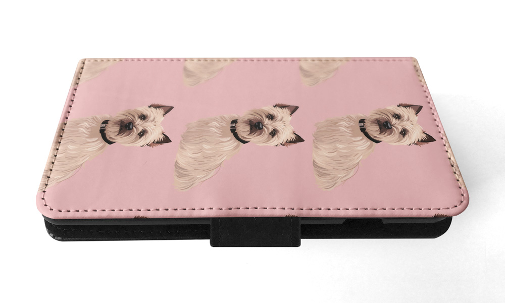 FLIP CASE FOR APPLE IPHONE|CUTE CAIRN TERRIER PUPPY DOG CANINE PATTERN #A1 - Picture 20 of 41