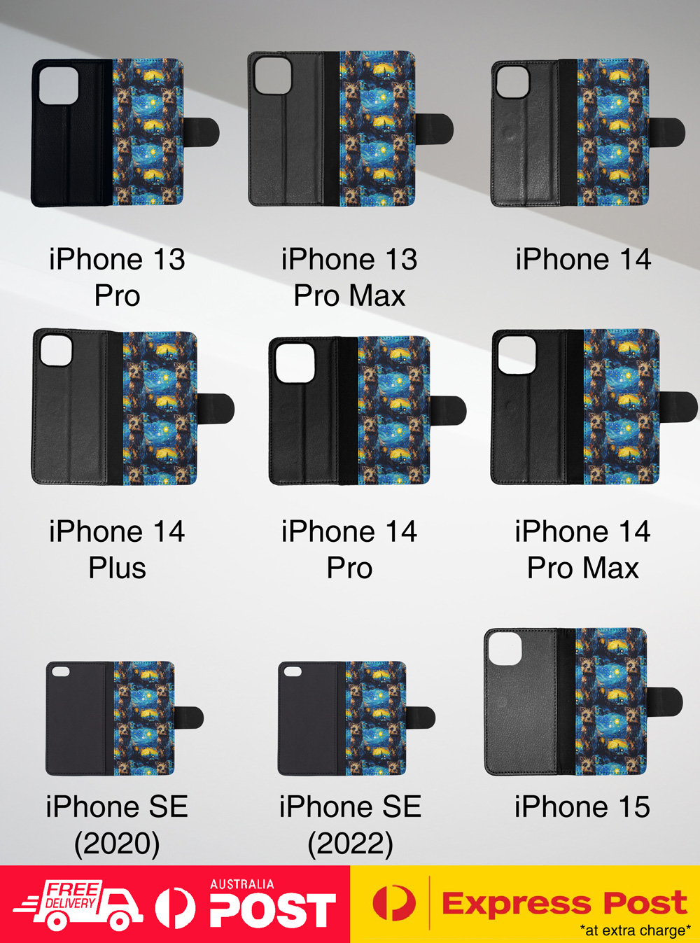 FLIP CASE FOR APPLE IPHONE|CUTE CAIRN TERRIER PUPPY DOG CANINE PATTERN #A1 - Picture 16 of 41