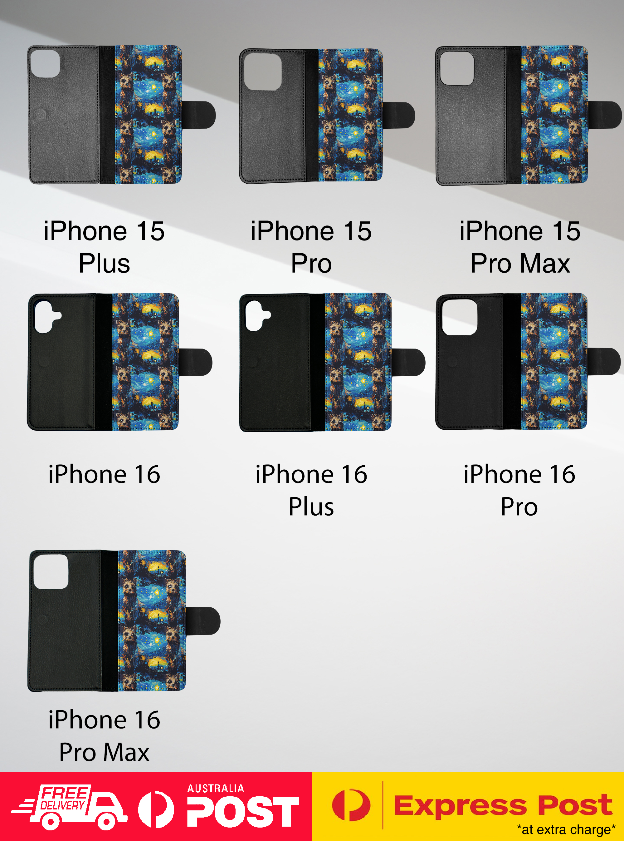 FLIP CASE FOR APPLE IPHONE|CUTE CAIRN TERRIER PUPPY DOG CANINE PATTERN #A1 - Picture 17 of 41