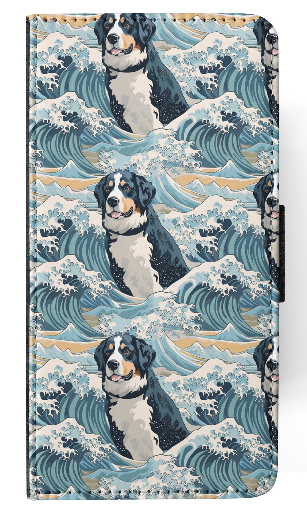 FLIP CASE FOR SAMSUNG GALAXY|CUTE GREATER SWISS MOUNTAIN DOG PUPPY PATTERN #A1 - Picture 10 of 36