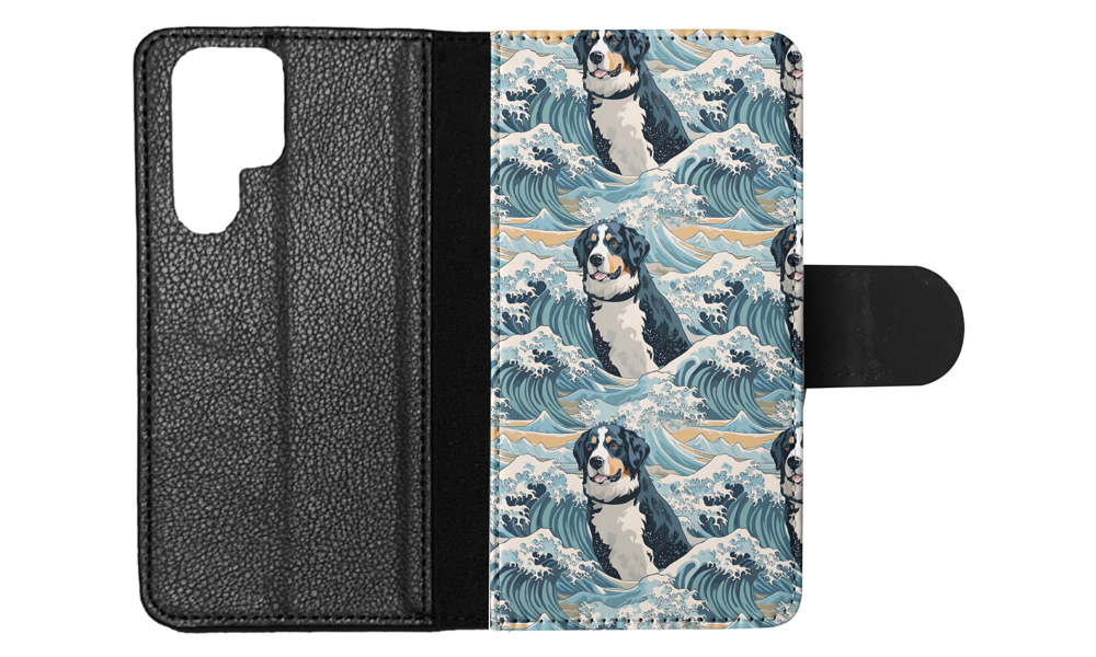 FLIP CASE FOR SAMSUNG GALAXY|CUTE GREATER SWISS MOUNTAIN DOG PUPPY PATTERN #A1 - Picture 12 of 36