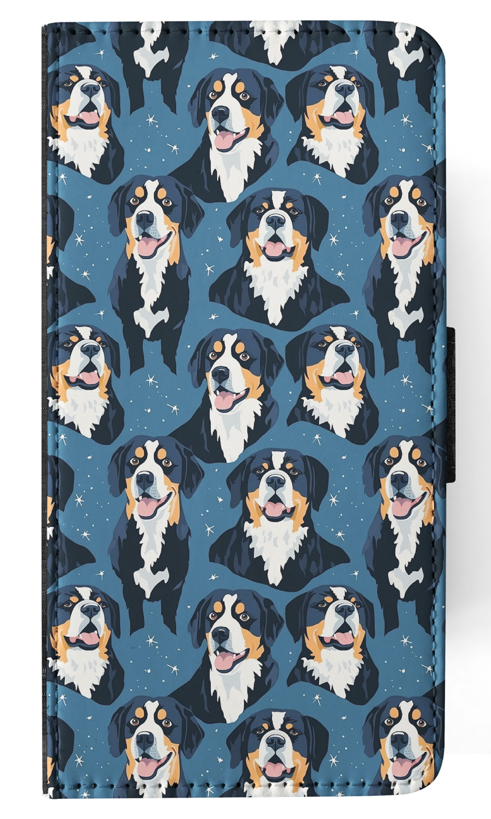 FLIP CASE FOR SAMSUNG GALAXY|CUTE GREATER SWISS MOUNTAIN DOG PUPPY PATTERN #A1 - Picture 24 of 36