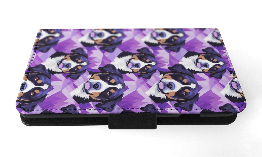 FLIP CASE FOR SAMSUNG GALAXY|CUTE GREATER SWISS MOUNTAIN DOG PUPPY PATTERN #A1 - Picture 32 of 36