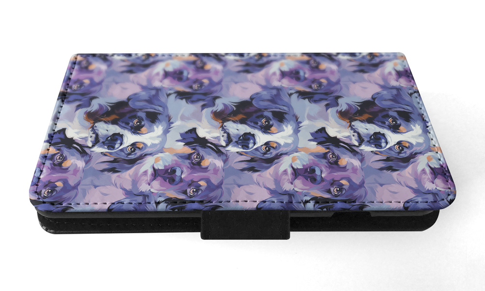 FLIP CASE FOR SAMSUNG GALAXY|CUTE GREATER SWISS MOUNTAIN DOG PUPPY PATTERN #A2 - Picture 11 of 36