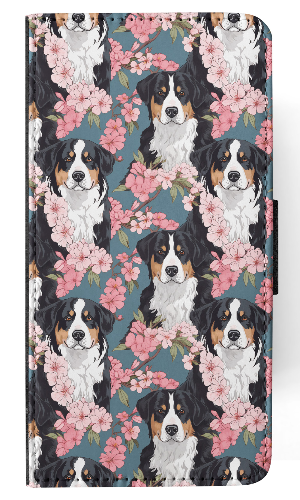 FLIP CASE FOR SAMSUNG GALAXY|CUTE GREATER SWISS MOUNTAIN DOG PUPPY PATTERN #A2 - Picture 31 of 36