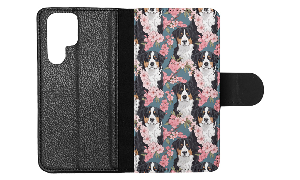 FLIP CASE FOR SAMSUNG GALAXY|CUTE GREATER SWISS MOUNTAIN DOG PUPPY PATTERN #A2 - Picture 33 of 36