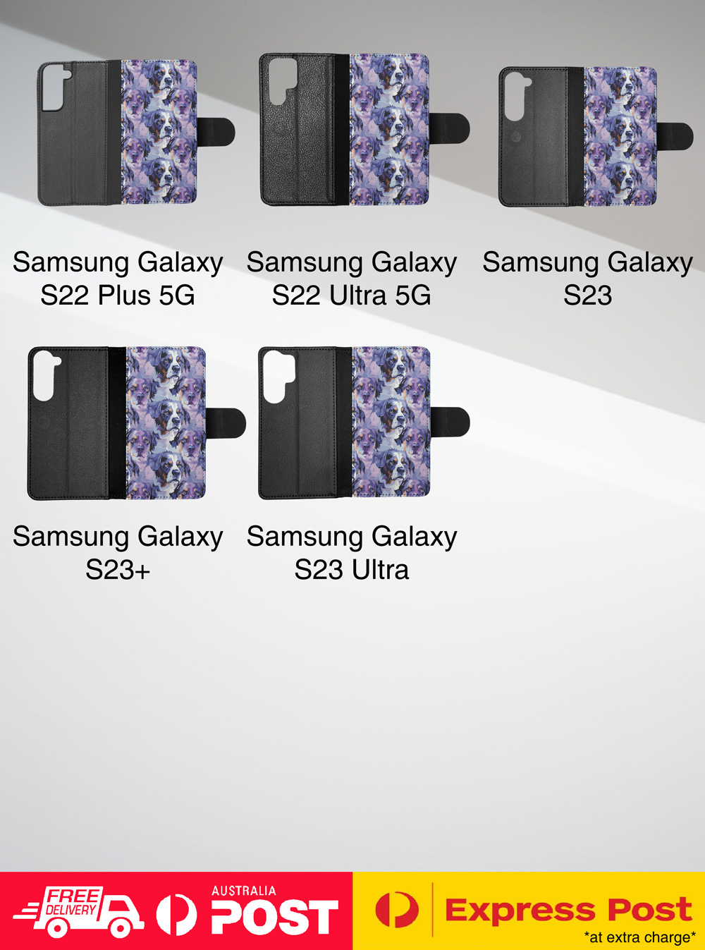 FLIP CASE FOR SAMSUNG GALAXY|CUTE GREATER SWISS MOUNTAIN DOG PUPPY PATTERN #A2 - Picture 15 of 36