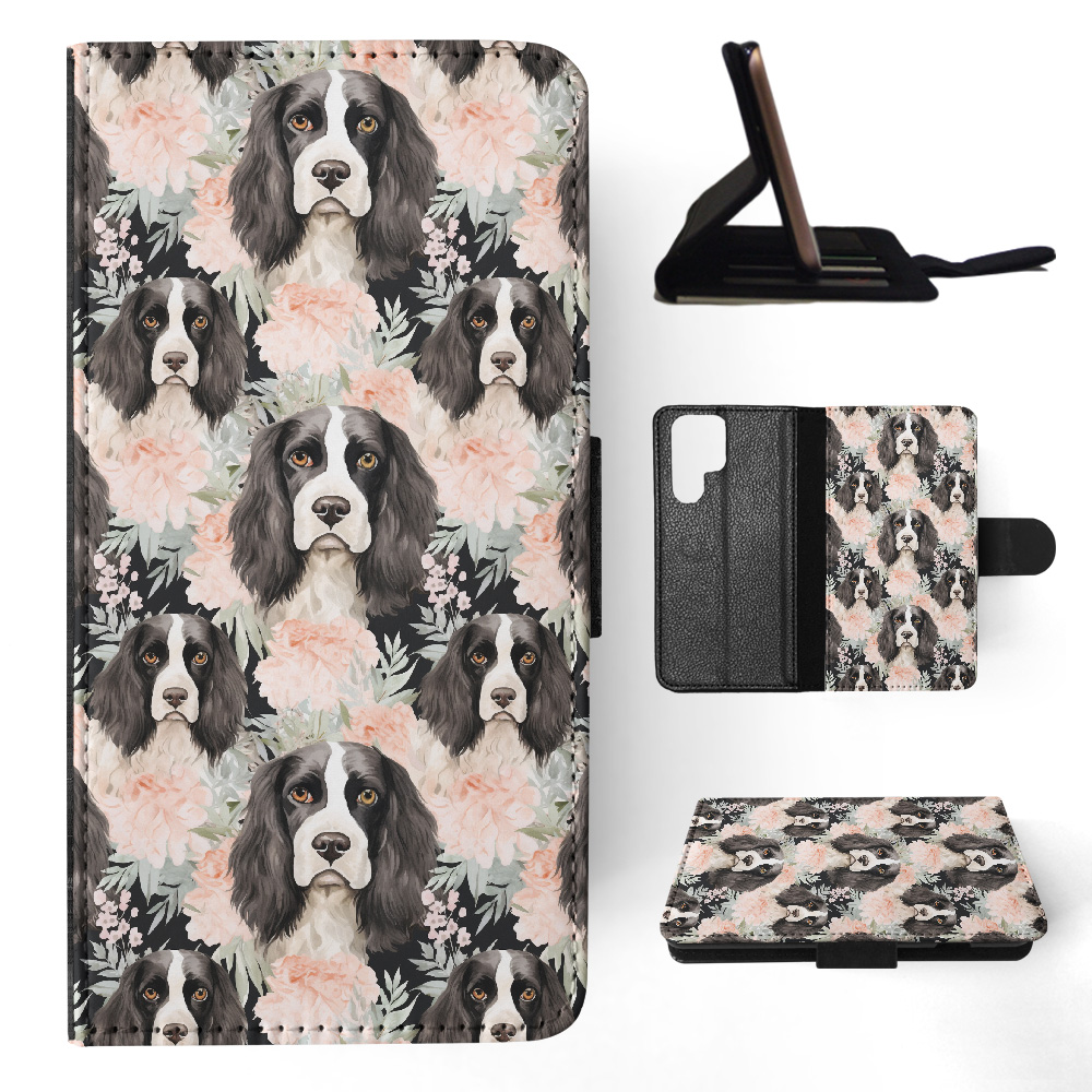FUNDA ABATIBLE PARA SAMSUNG GALAXY|SPRINGER SPANIEL INGLÉS PATRÓN PERRO CACHORRO #A1 - Imagen 9 de 36