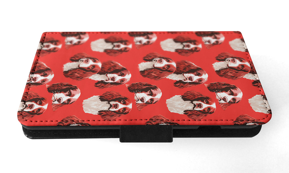 FUNDA ABATIBLE PARA SAMSUNG GALAXY|SPRINGER SPANIEL INGLÉS PATRÓN PERRO CACHORRO #A1 - Imagen 18 de 36