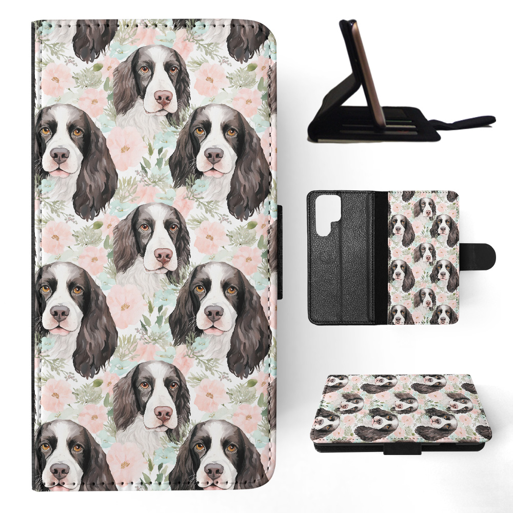 FUNDA ABATIBLE PARA SAMSUNG GALAXY|SPRINGER SPANIEL INGLÉS PATRÓN PERRO CACHORRO #A1 - Imagen 30 de 36