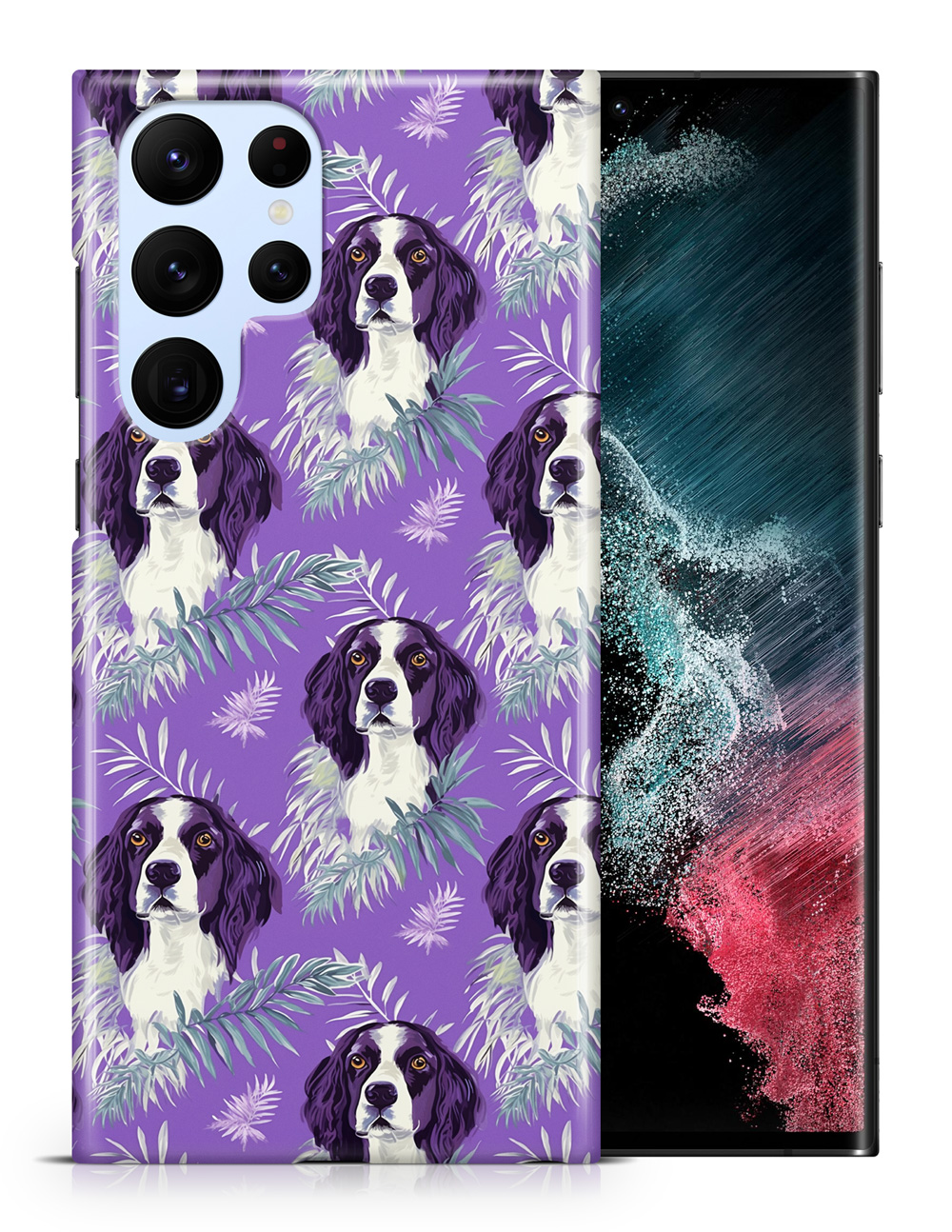 CASE COVER FOR SAMSUNG GALAXY|ENGLISH SPRINGER SPANIEL PUPPY DOG PATTERN #A2 - Picture 9 of 20