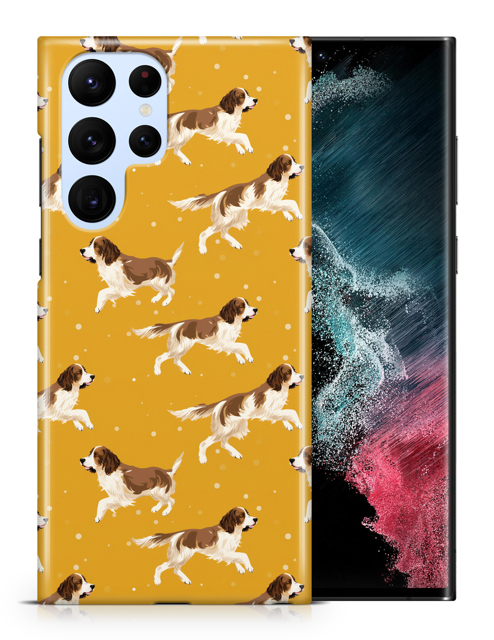 CASE COVER FOR SAMSUNG GALAXY|ENGLISH SPRINGER SPANIEL PUPPY DOG PATTERN #A2 - Picture 12 of 20