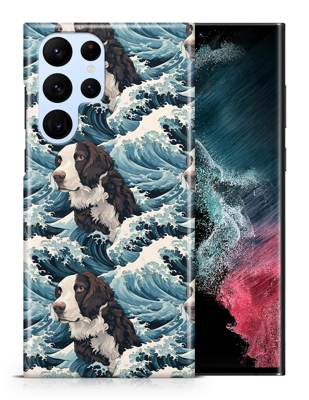 CASE COVER FOR SAMSUNG GALAXY|ENGLISH SPRINGER SPANIEL PUPPY DOG PATTERN #A2 - Picture 15 of 20