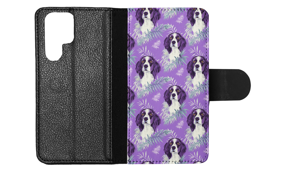 FUNDA ABATIBLE PARA SAMSUNG GALAXY|SPRINGER SPANIEL INGLÉS PATRÓN PERRO CACHORRO #A2 - Imagen 12 de 36