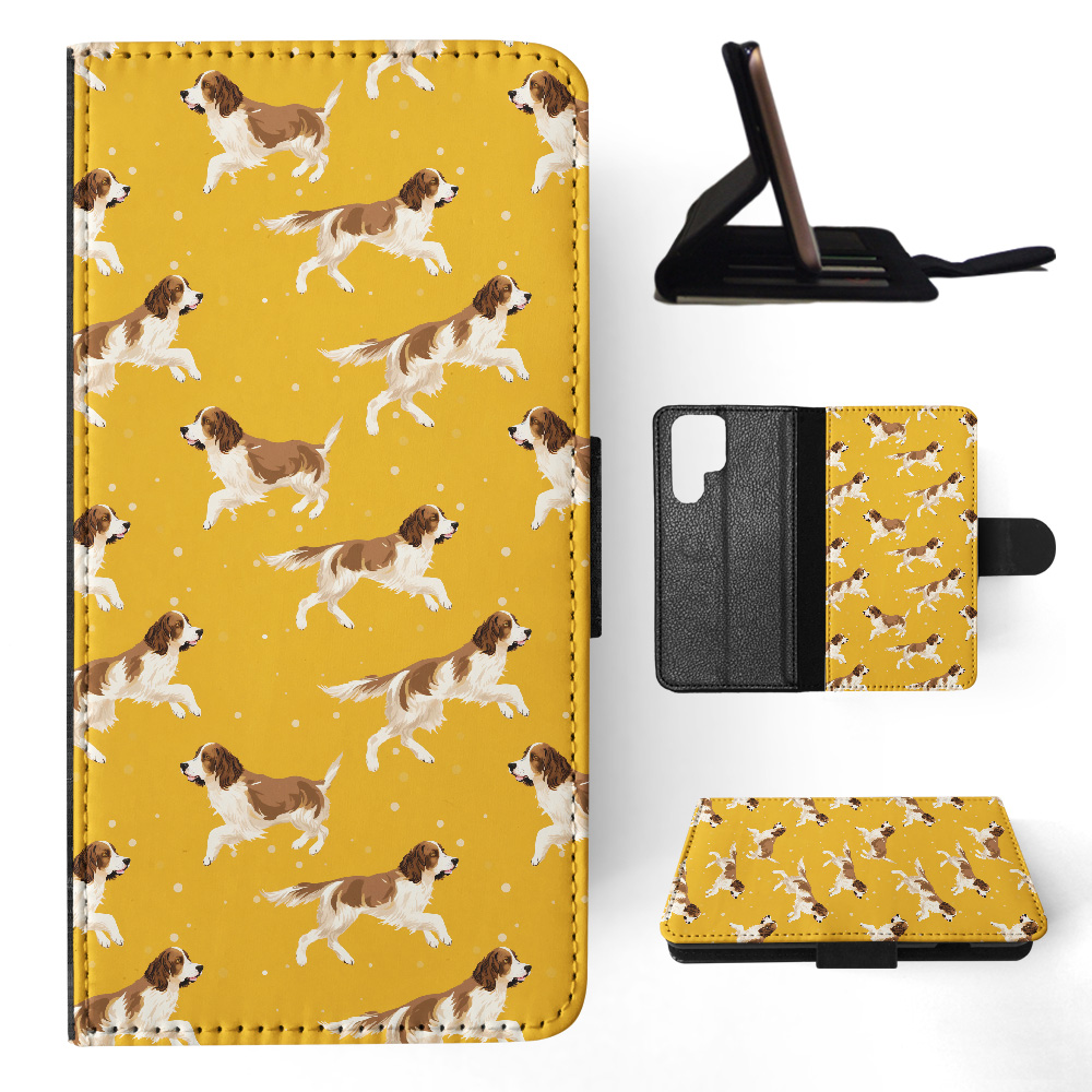 FUNDA ABATIBLE PARA SAMSUNG GALAXY|SPRINGER SPANIEL INGLÉS PATRÓN PERRO CACHORRO #A2 - Imagen 16 de 36